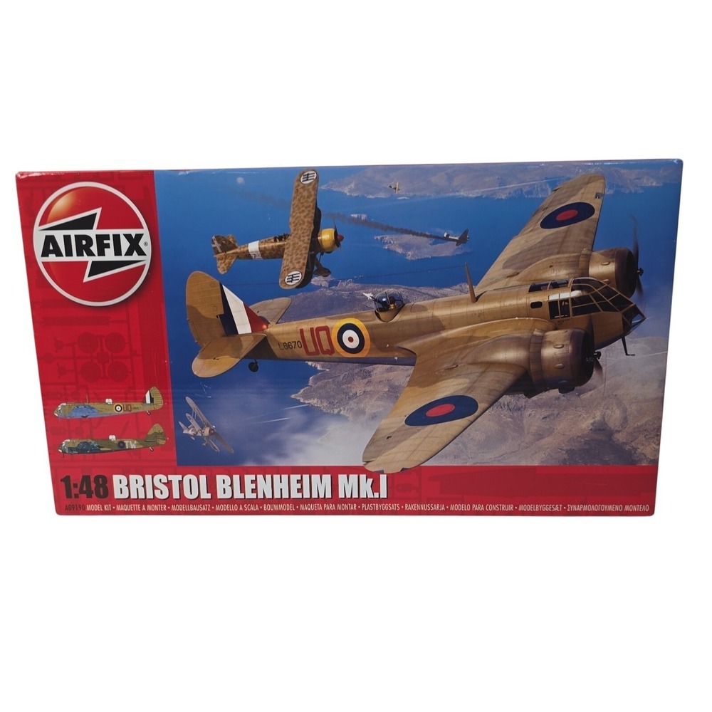 Airfix 1/48 Bristol Blenheim Mk I Bomber A09190 NEW Open Box Sealed Parts